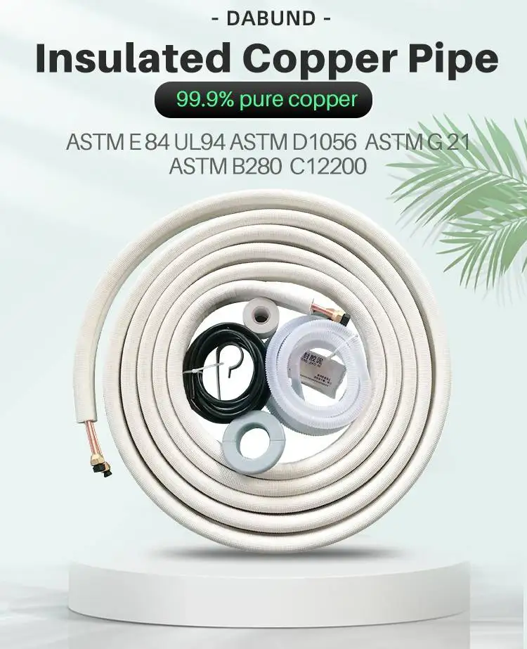 HVAC Air Conditioner Connecting Pipe Installation Kit Insulated Tube supplier