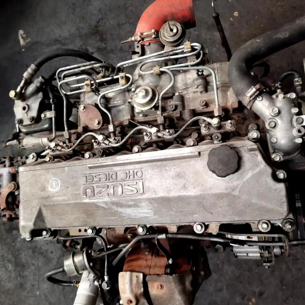 Original Japanese Engine 4HE1 4HE1T NPR NQR Truck Motor