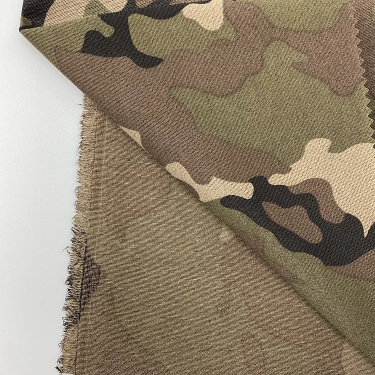 Wholesale Camouflage Fabric Green 80polyester 20cotton Tc Twill Camo