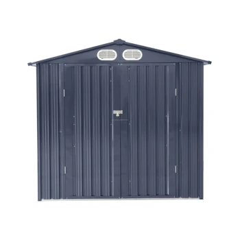 Garden metal tool shed exterior door house tool steel shed custom metal storage sheds