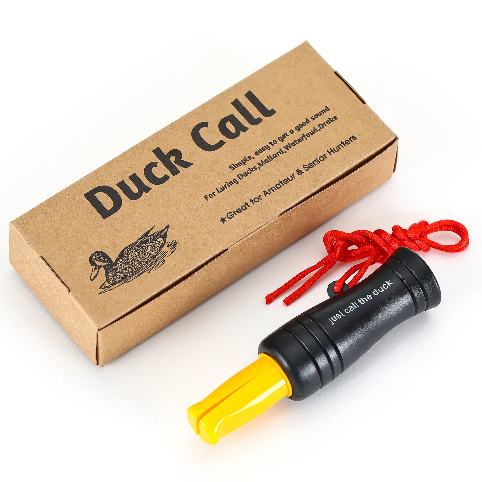 Game Call Hunting Plastic Duck Call Pack Turkey Caller Hunter Caller ...