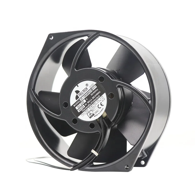 FULLTECH UF-15KMR23BWHF 115V AC 45W 225CFM 2750RPM  3150RPM Foxconn Equipment Machinery Axial Cooling Fan W2S130-BM03-01