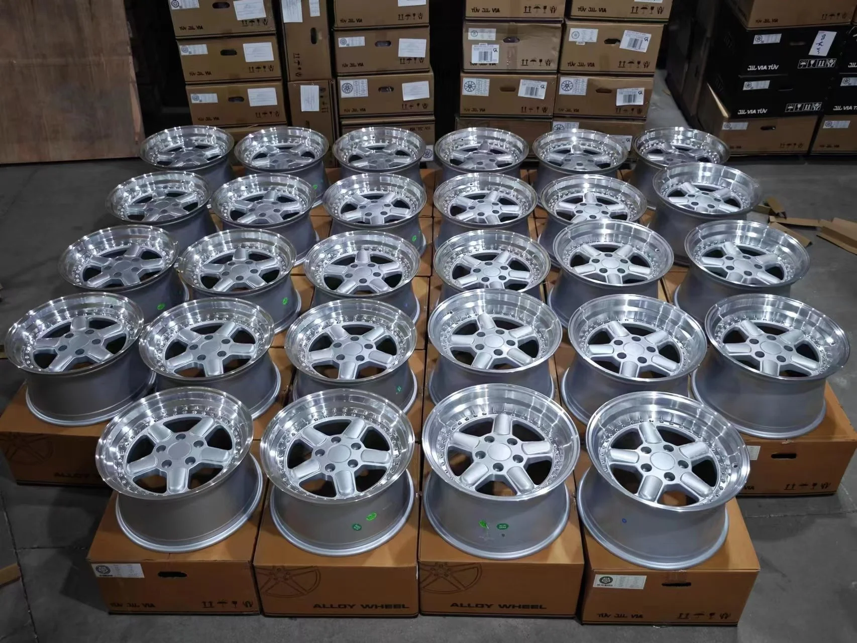 カーホイール17 * 8.5j 17 * 10j ET20/15 4x100ディープ