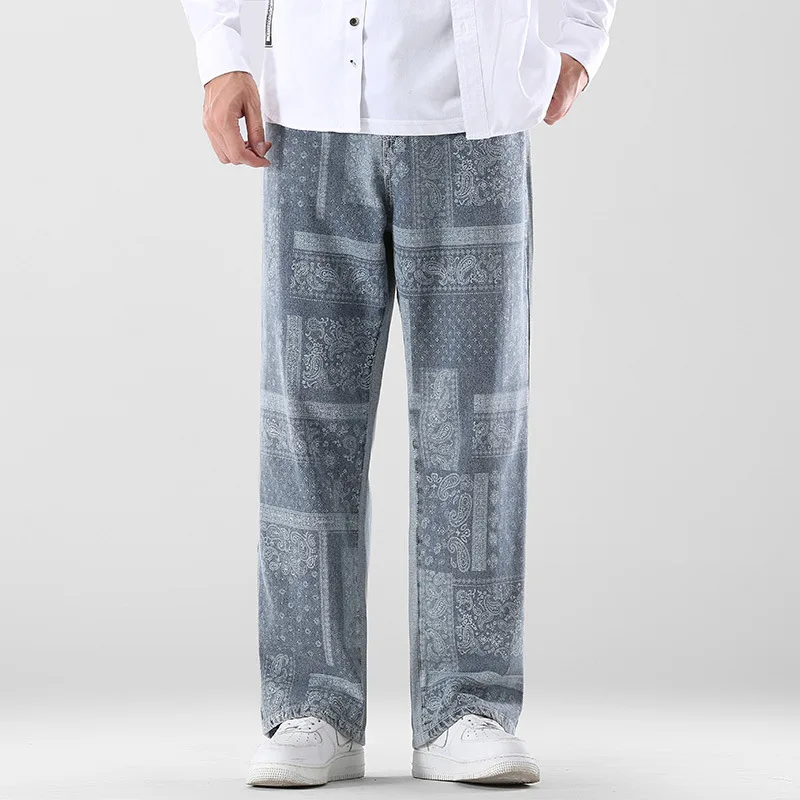 2022 New Straight-leg Jeans Male Daddy 