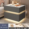 Losa de roca gris oscuro + Luz de inducción
