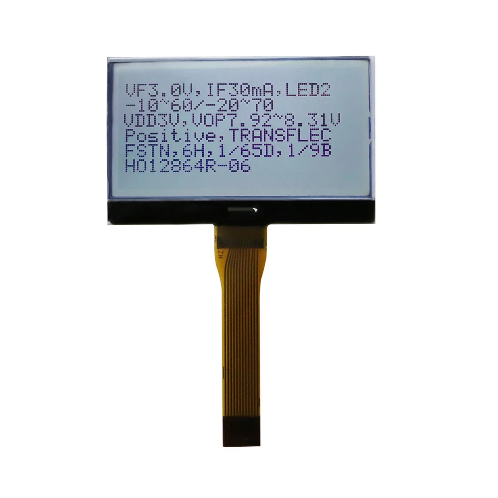 Small Size ST7567 Controller Monochrome 12864 Dots Matrix LCD Module Cog Module