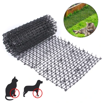 Gardening Outdoor Cat-Proof Mat Scat Mat With Spikes For Cats Dog Digging Deterrent