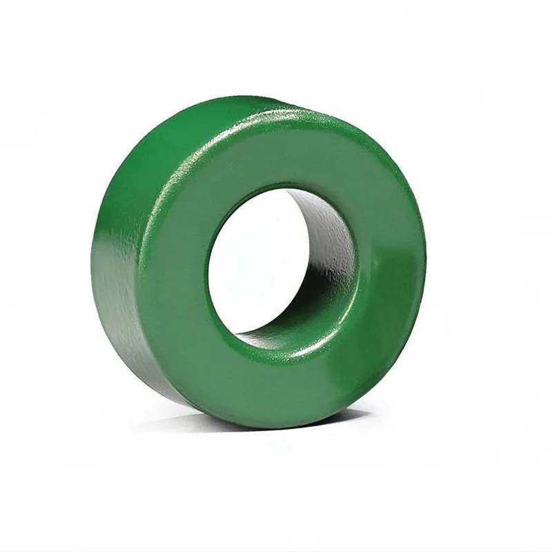MnZn PC40 Ferrite Toroids Green Coating High Conductivity Ferrite Core Ui2300 for Power Inductor