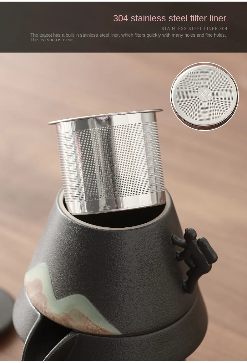 Yuanshan Automatic Tea Set Japanese Lazy Tea Maker Household Semior