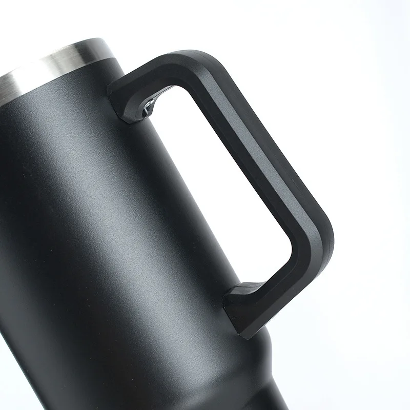 Customized Design 40oz 1200ml Double Wall Stainless Steel Wine Tumbler with Handle