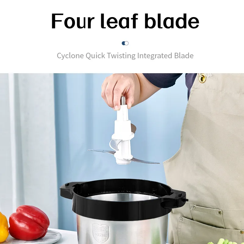 Mixeur fufou mix poundo yam pounder mixer промышленная Мясорубка из нержавеющей стали 6 л для приготовления фуфу