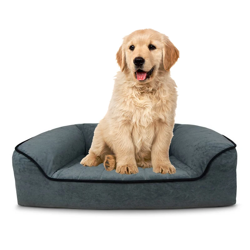 Wholesale soft hundebett warm waterproof inner liner egg crate foam small memory foam orthopedic cat dog couch pet sofa bed