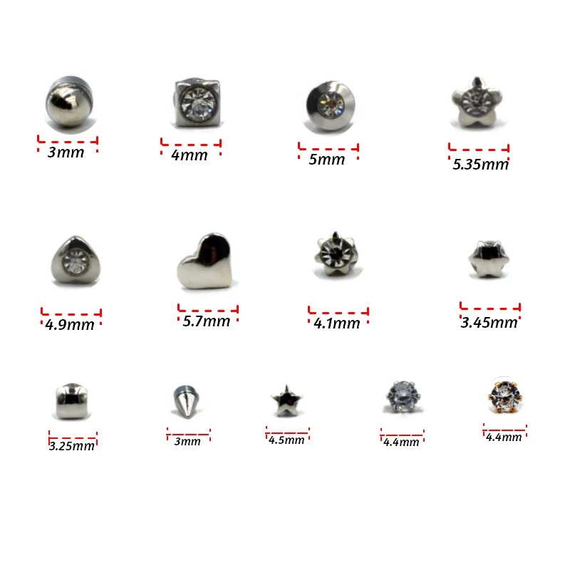 HelloWorld Magnetic Fake Plug Lot Fake Gauges Ear Studs Round Rhinestone Stud Earring Mix Gauges Look