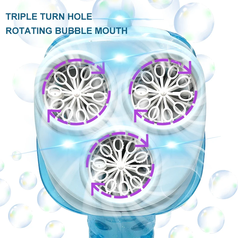 Предварительная продажа N + пористый космический пузырь пистолет встроенный пузырь вода автоматическое заполнение N + отверстие циркуляционные пузырьки