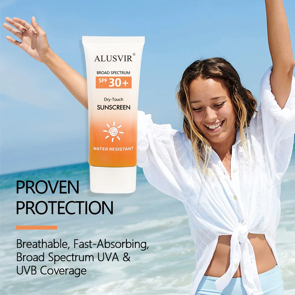 Фирменная торговая марка SPF 30 50 натуральный травяной уход за кожей увлажняющий солнцезащитный крем с УФ-защитой отбеливающий солнцезащитный крем