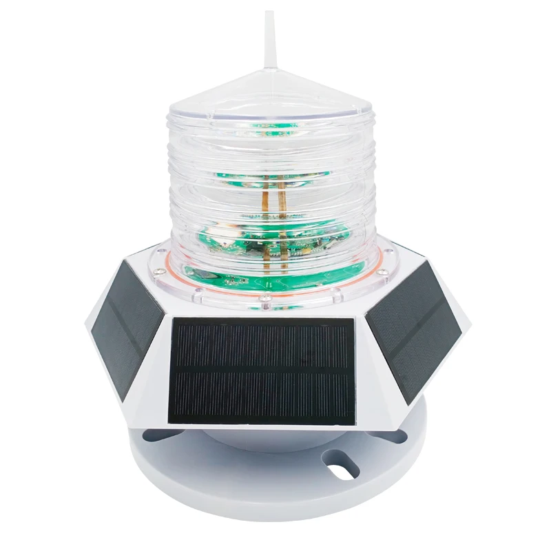 India hot sale best price 5nm high brightness Solar powered Channel markers aquaculture Marine beacon light for seaway