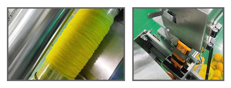 Automatic Net Bag Packing Machine with Stainless Steel 304/316 Construction 30bag/min Capacity and 1.5 Years Warranty