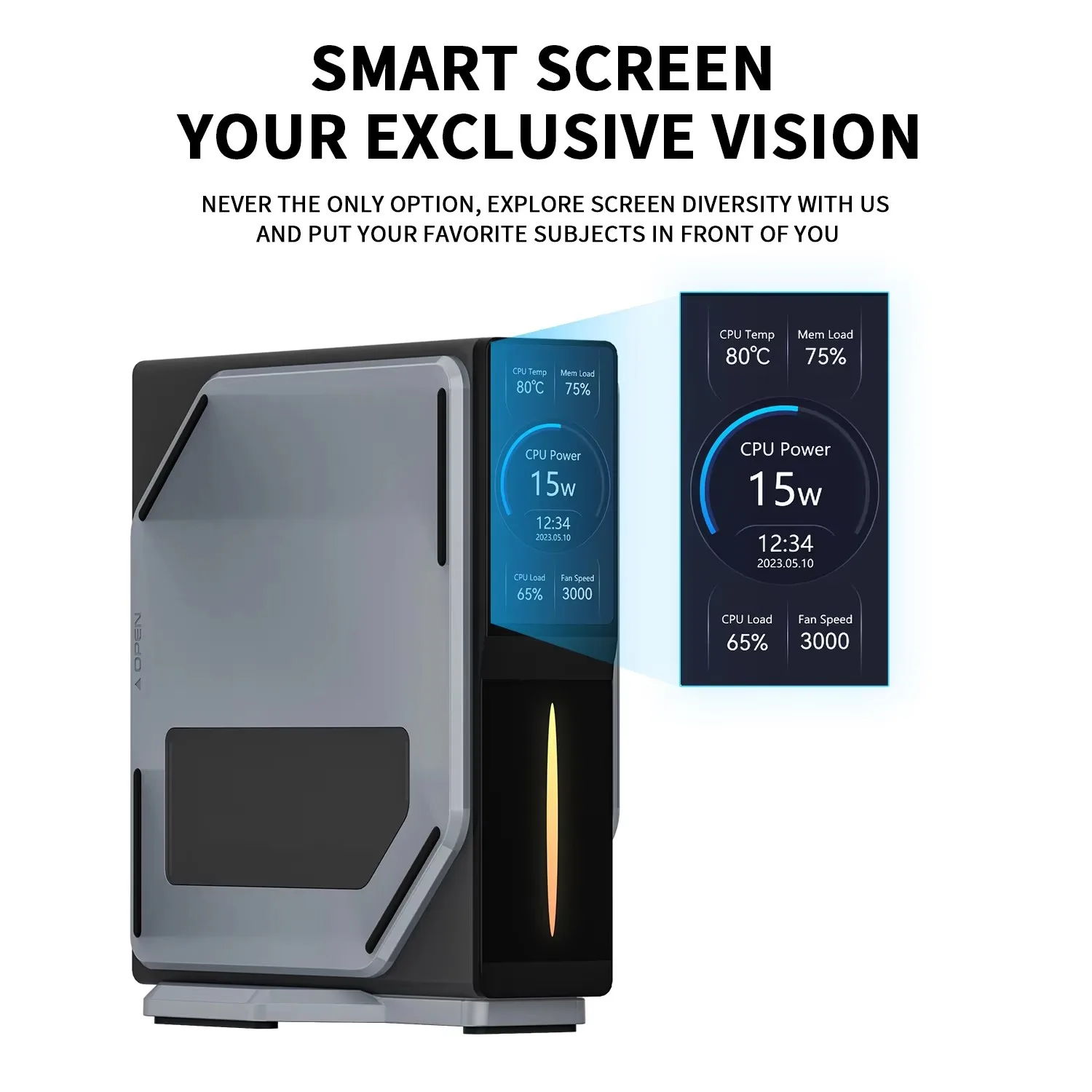 FIREBAT Mini PC - Intel N150 Quad Core, 16GB DDR4, 512GB SSD