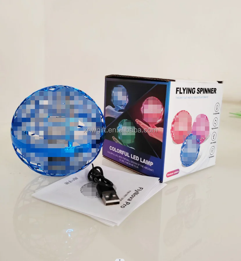 Fly Nova Pro Magic 360 Rotating Hover Mini Drone Led Flying Orb Ball ...