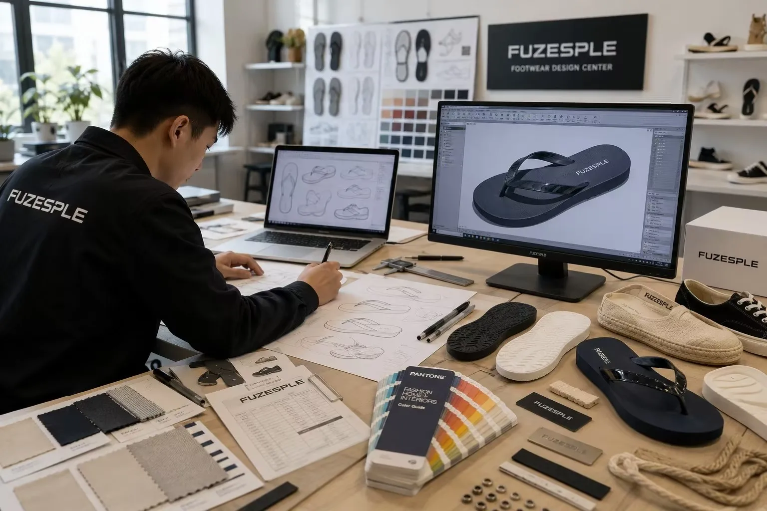 FUZESPLE footwear concept design