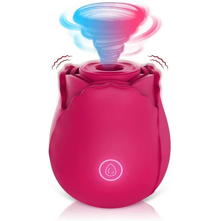 Hot Selling Rose Clitoris Sucking Vibrator Petal Masturbation Toy Rose Toys  Sucking Vibrator for Women