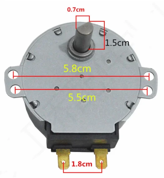 Мотор поворотного стола микроволновой печи