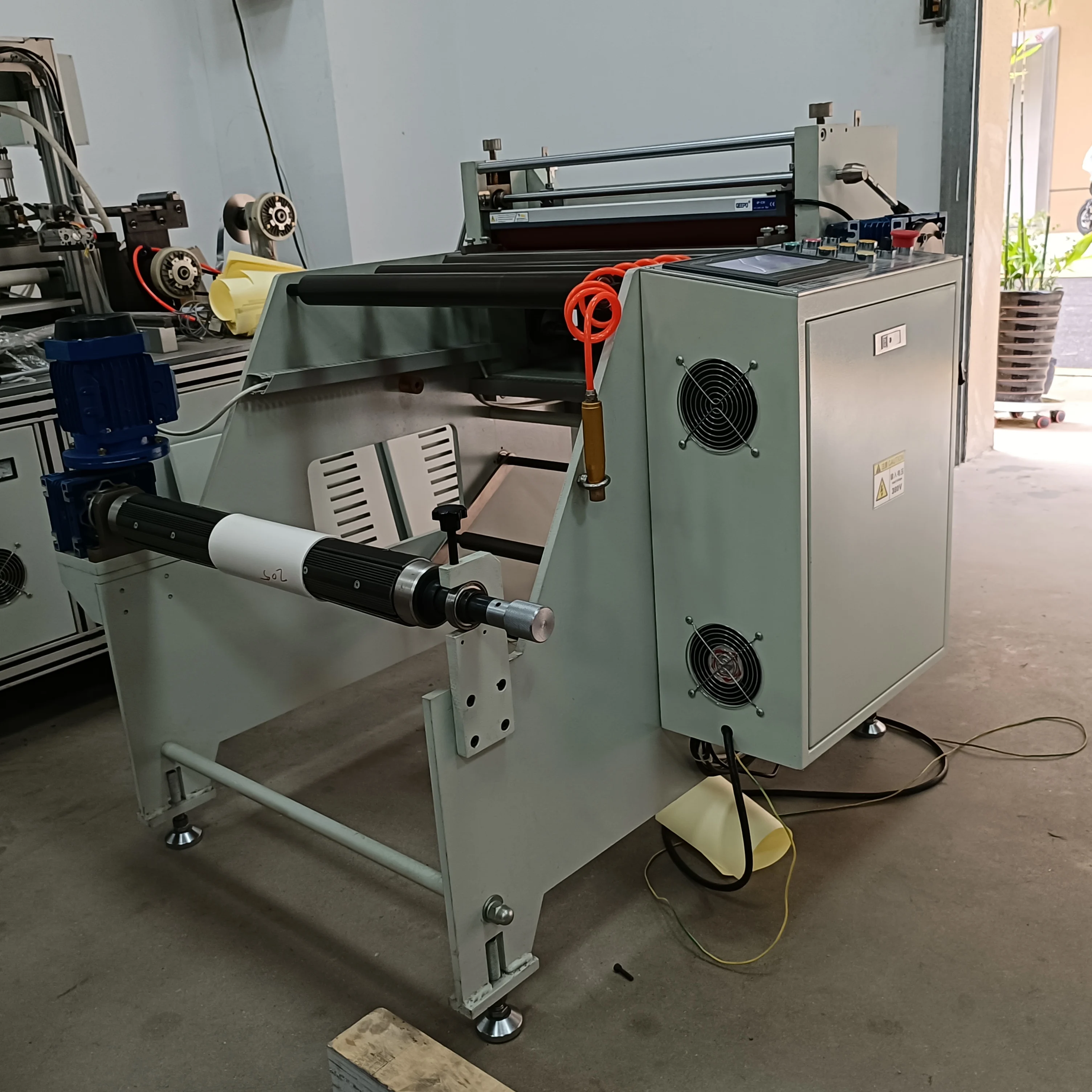 Paper Roll to Sheet Cutting Machine for Aluminium Foil Rolling
