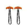 Style corne de taureau orange