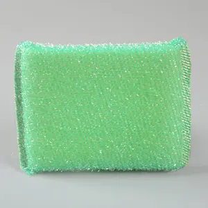 Factory Wholesale Kitchen Hard Surface Cleaning Metal Sponge for Pot Dish Washing Stainless Steel Wire Mesh Sponge