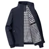 Plaid blu scuro