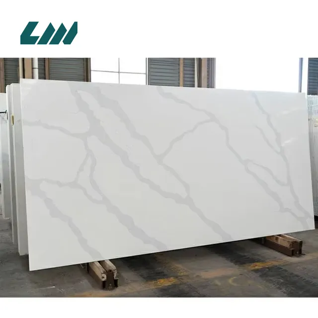 0 Silica Quartz Stone Factory Polished product sample