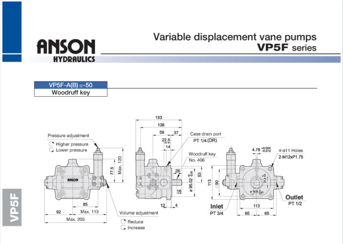 variable vane <a href='https://www.ruidapetroleum.com/product/47'>hydraulic</a> <a href='https://www.ruidapetroleum.com/product/49'>pump</a> factory