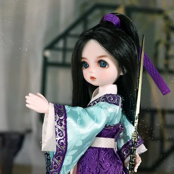 30Cm height anime doll 16 bjd girl play house dress up toys female doll  toys for children  Fruugo IN