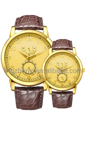 Couple Watch Mould Manufacturing Women's gold watch customization Lovers gold watch OEM customization Gold watch factory