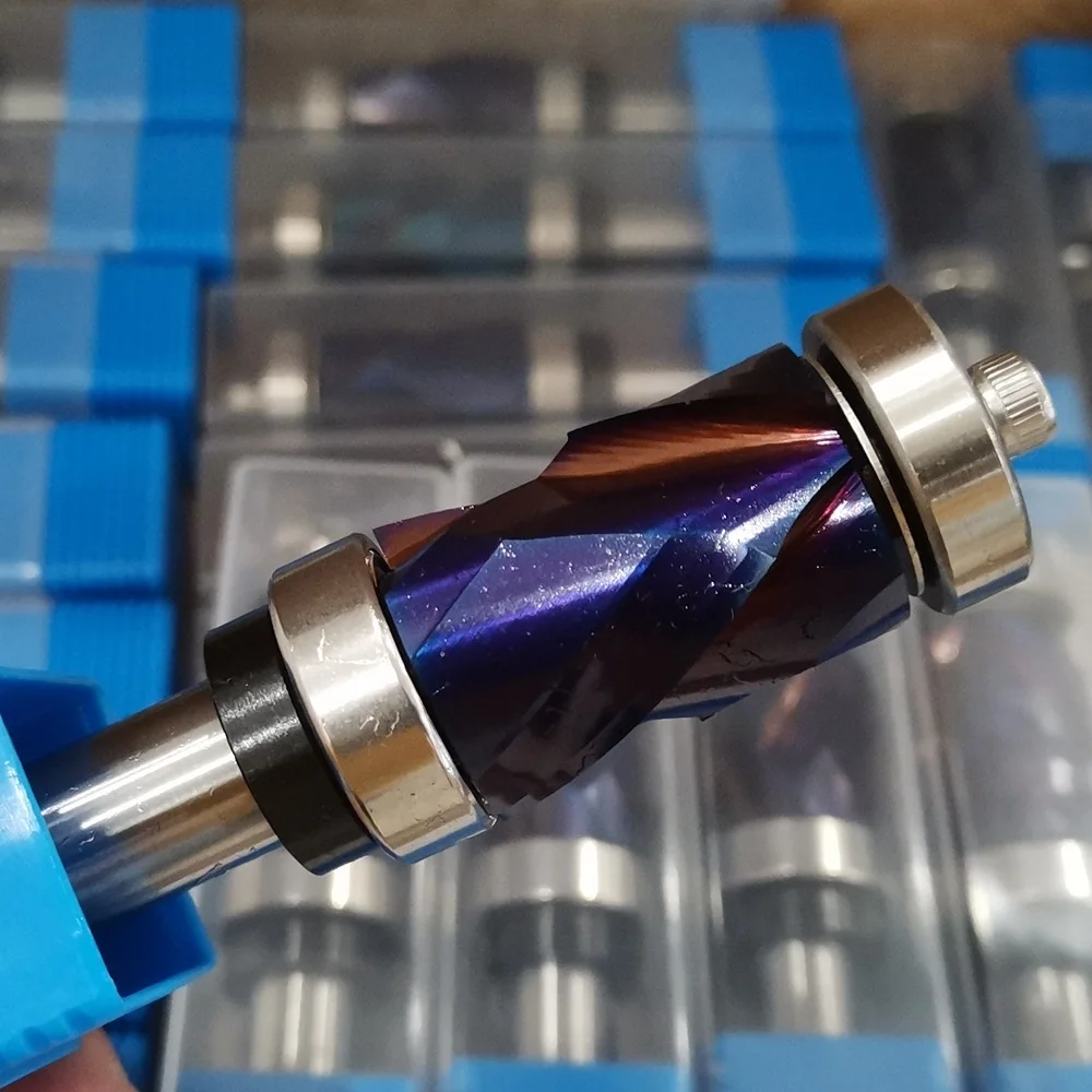 Two Flute Flush Trim Router Bits Spiral Upcut Dowcut 12 Mm Compression