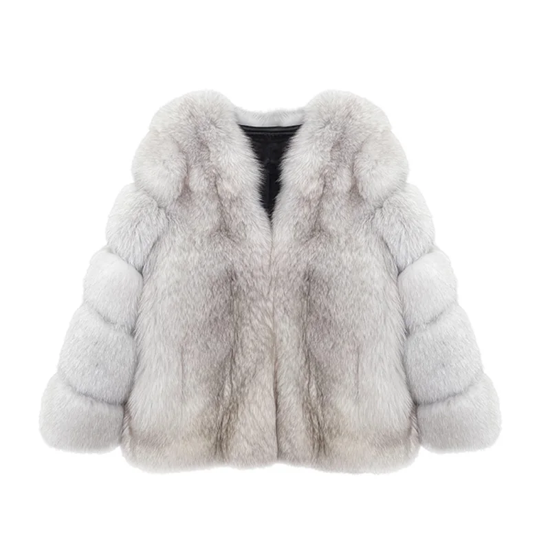 Shop 2022 Elegant Fox Fur Coats for Winter - Sustainable & Stylish