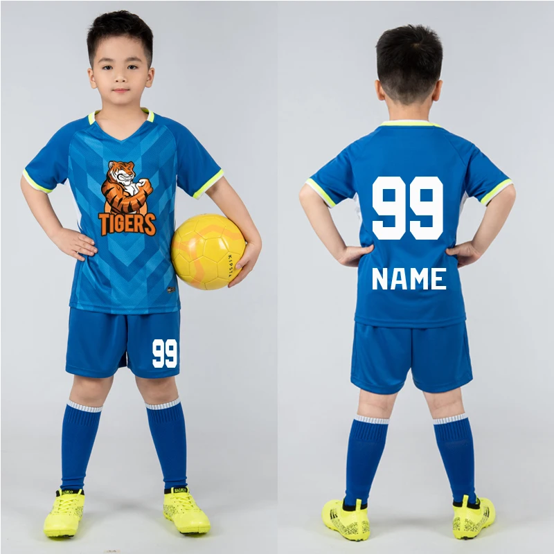 Customized Fashion Youth Soccer Jersey Kids Soccer Jersey for Sale