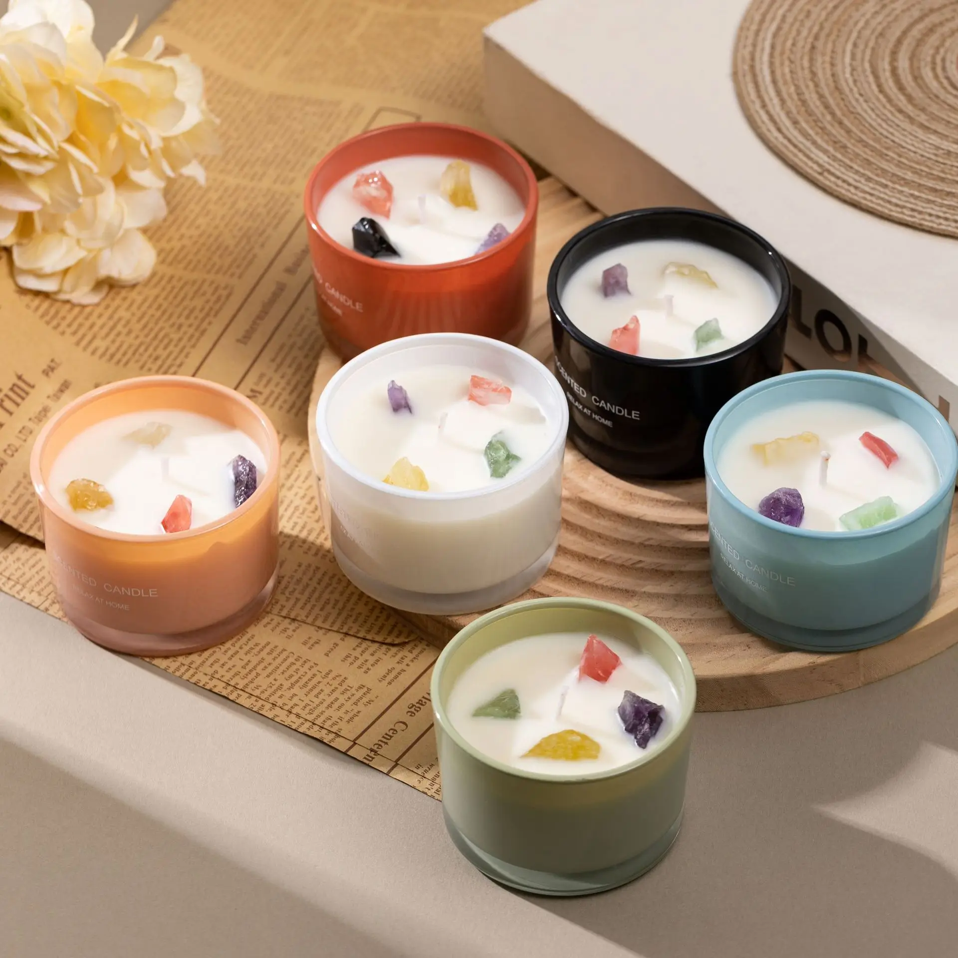 Luxury Home Bulk Furnishing Hotel Fresh Air Spar Fragrance Soy Wax