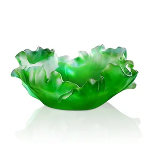 Factory Wholesale Events Decorative 24% Lead Large Crystal Candy Bowls