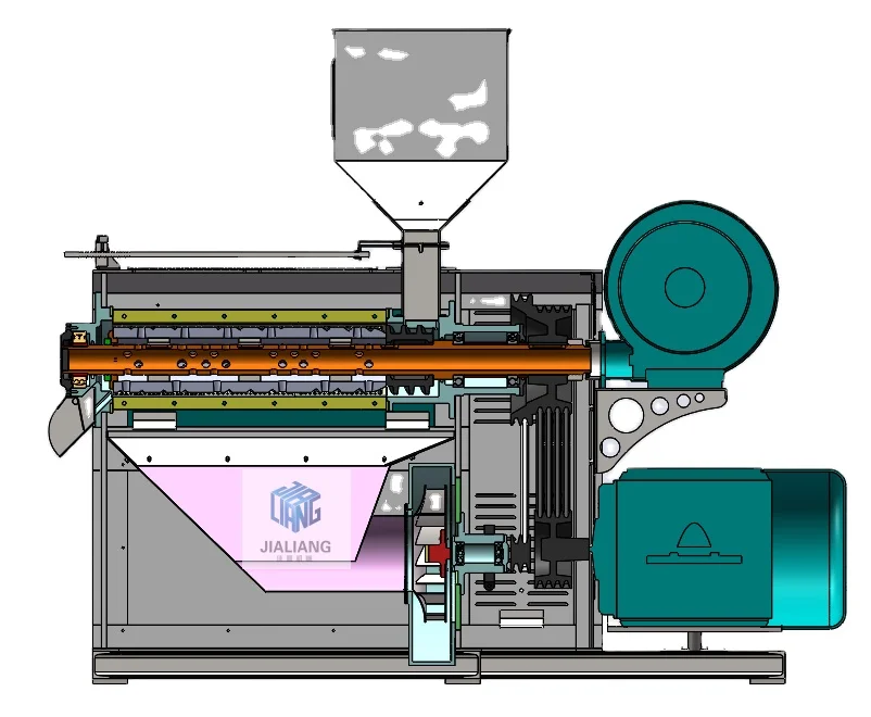 LS Series Flat Screw Conveyor