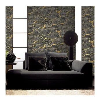 New designs modern wallpaper wall mural geometric sofa background wallpaper shiny decoration marble pattern Wallpaper