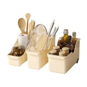 Modern Design Plastic Storage Box Multifunctional Under-the-Sink  Design for Sundries Made From PP for Kitchen Room