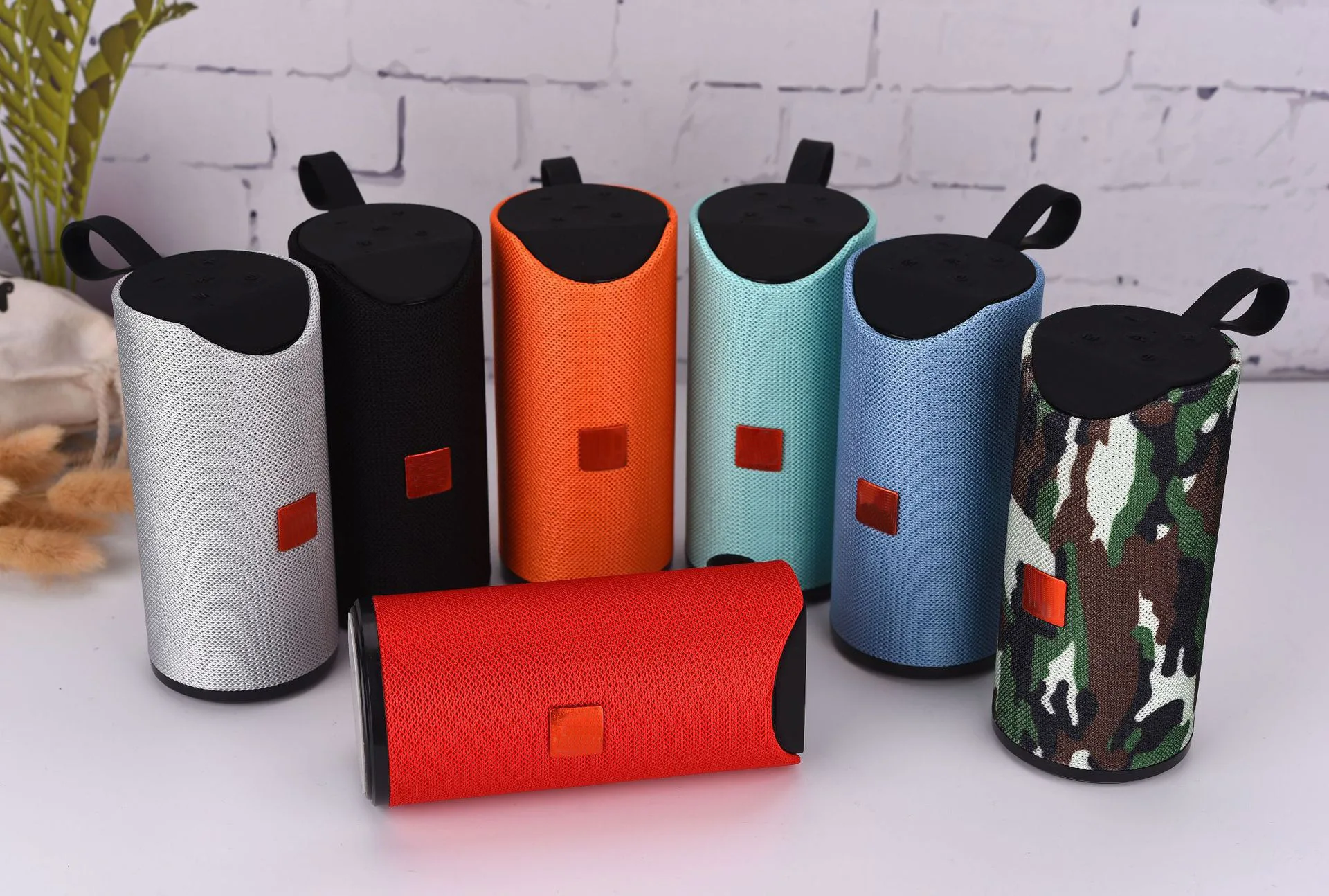 TG-113 Portable Speaker Bluetooth Speakers Stereo Wireless Loudspeaker Mini Column Music Bass 6W Outdoor Speaker Waterproof - ANKUX.COM