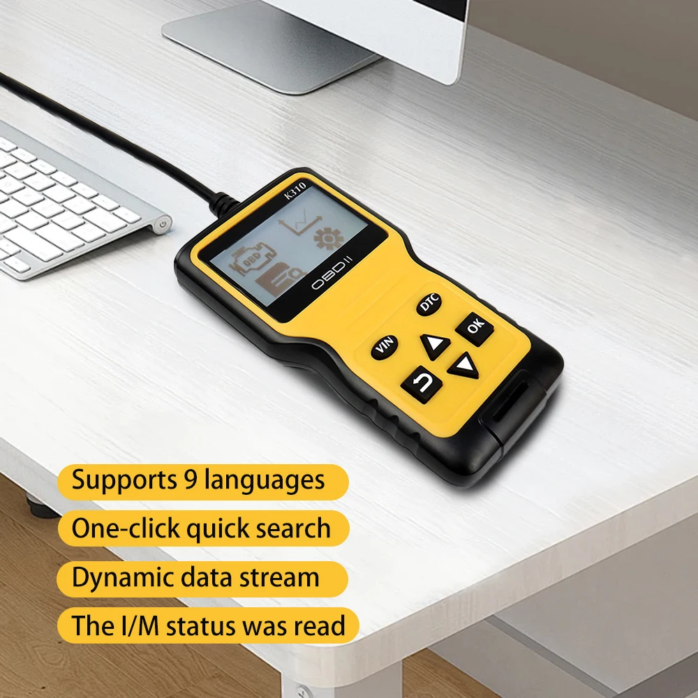 Auto OBD2 Scanner Diagnostic Tool Full System Car Fault Diagnostic Instrument for Engine Fault Reading Code Reader - view 5