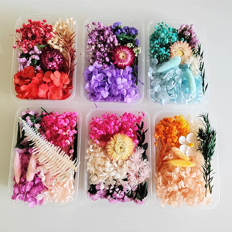 Factory Supply Dry Flowers Aromatherapy Candle Diy Materials Real