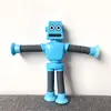 Robot azul sin luz