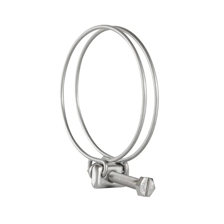 Гальванизированный Железный Регулируемый двойной трос зажимы