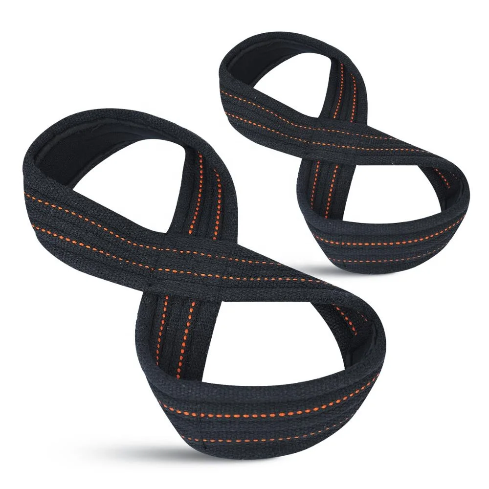 WEIGHT LIFTING STRAPS NEW FIGURE 8'S 