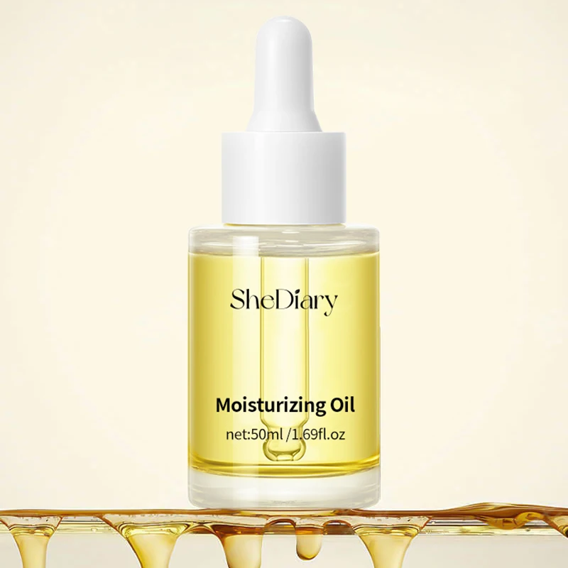 SheDiary Luxury Facial Oil Daily Moisturizing Facial Massage Oil Improves Skin Face Essence for All Skin Types Skin Care Serum