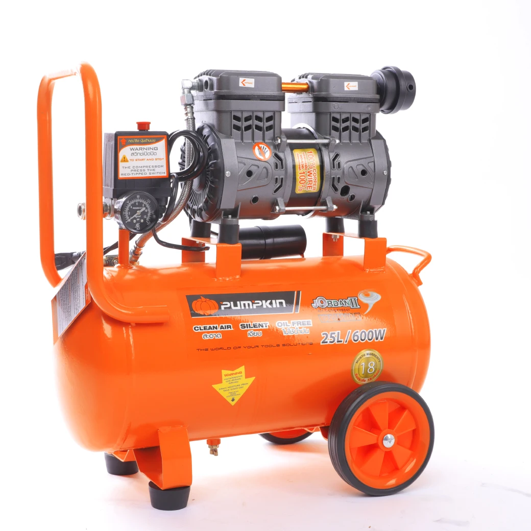Инструменты в виде тыквы медный провод 25 л безмасляный воздушный компрессор 600 Вт PM31539